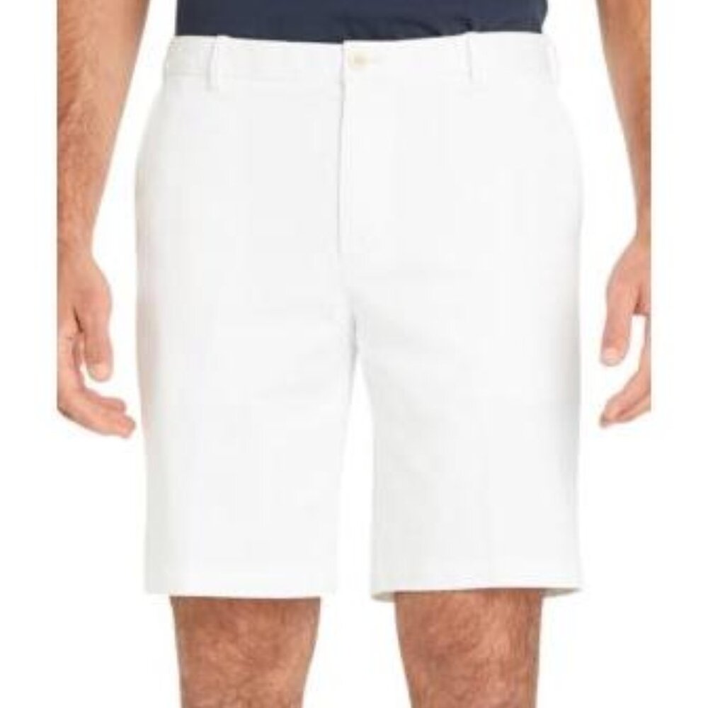 Izod Saltwater Relaxed Classics Stretch  40" Waist 9.5" Inseam White NWT